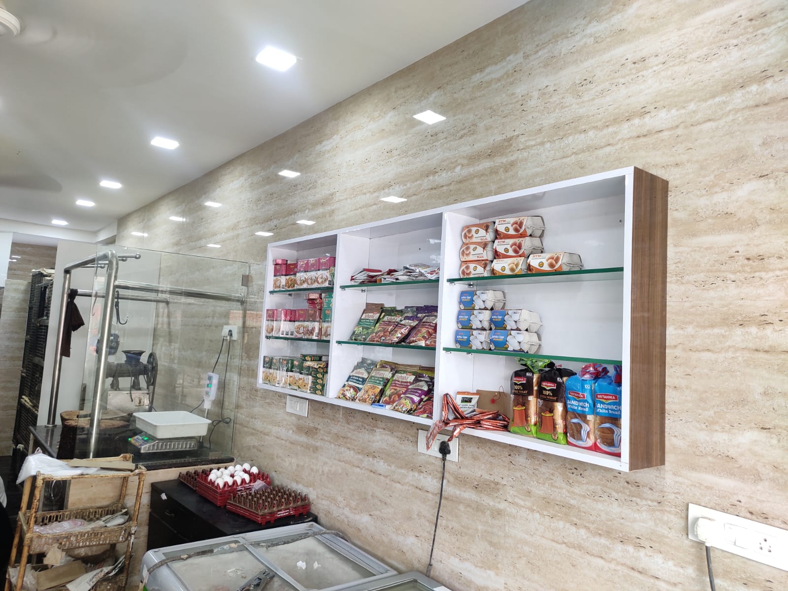 Customer-facing interior
